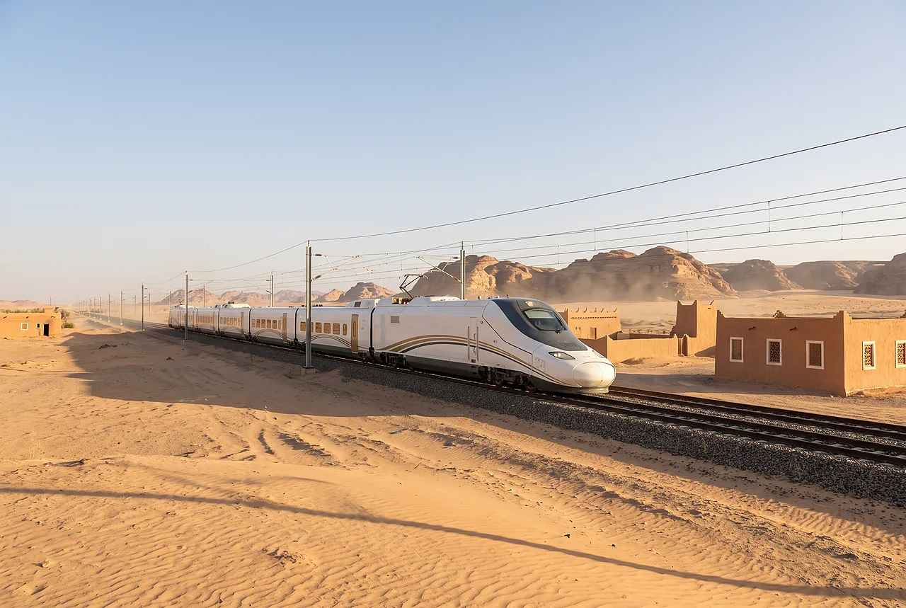 From Madinah by high-speed train