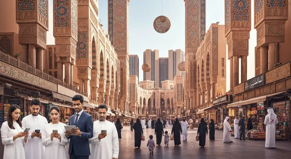 عربستان سعودی به 98% اتصال اینترنتی رسید: انقلاب دیجیتال 2025