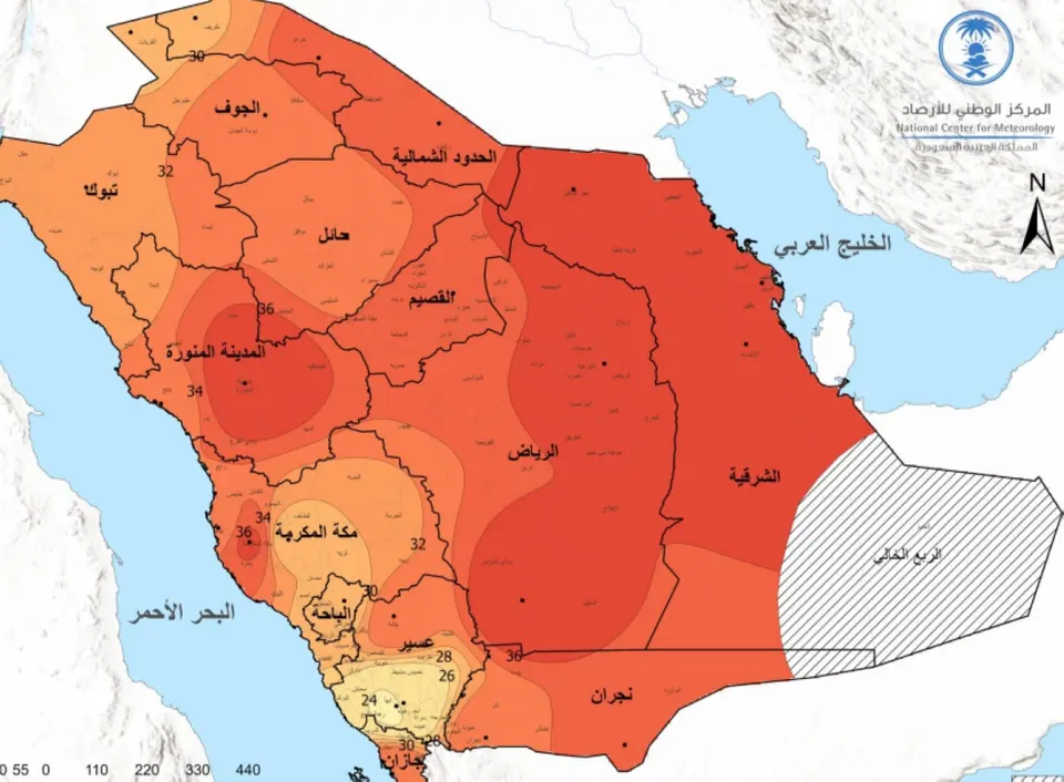 يوليو في المملكة العربية السعودية: أكثر الشهور حرارة في السنة