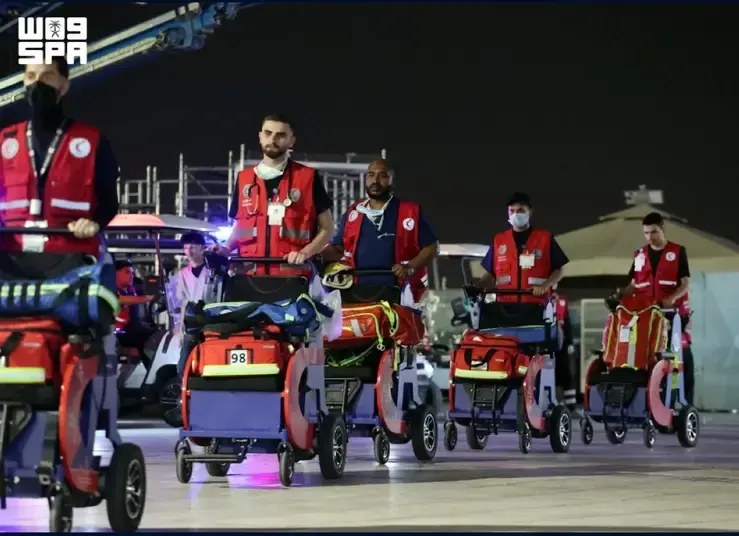 خدمات الطوارئ على مدار الساعة للحجاج في المدينة المنورة