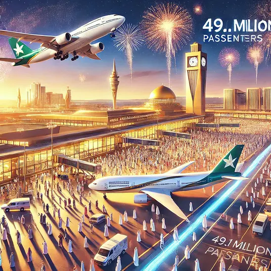 RECORD-BREAKING IN THE HISTORY OF SAUDI AIRPORTS! ✈️😮🇸🇦