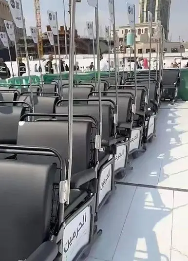 New Electric Wheelchairs in Masjid Al Haram for Tawaaf and Sa’ee!
