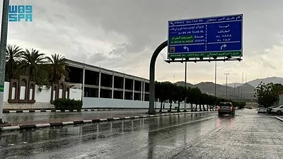 Warning of heavy rain, wind and hail in Mecca provinces: threat
